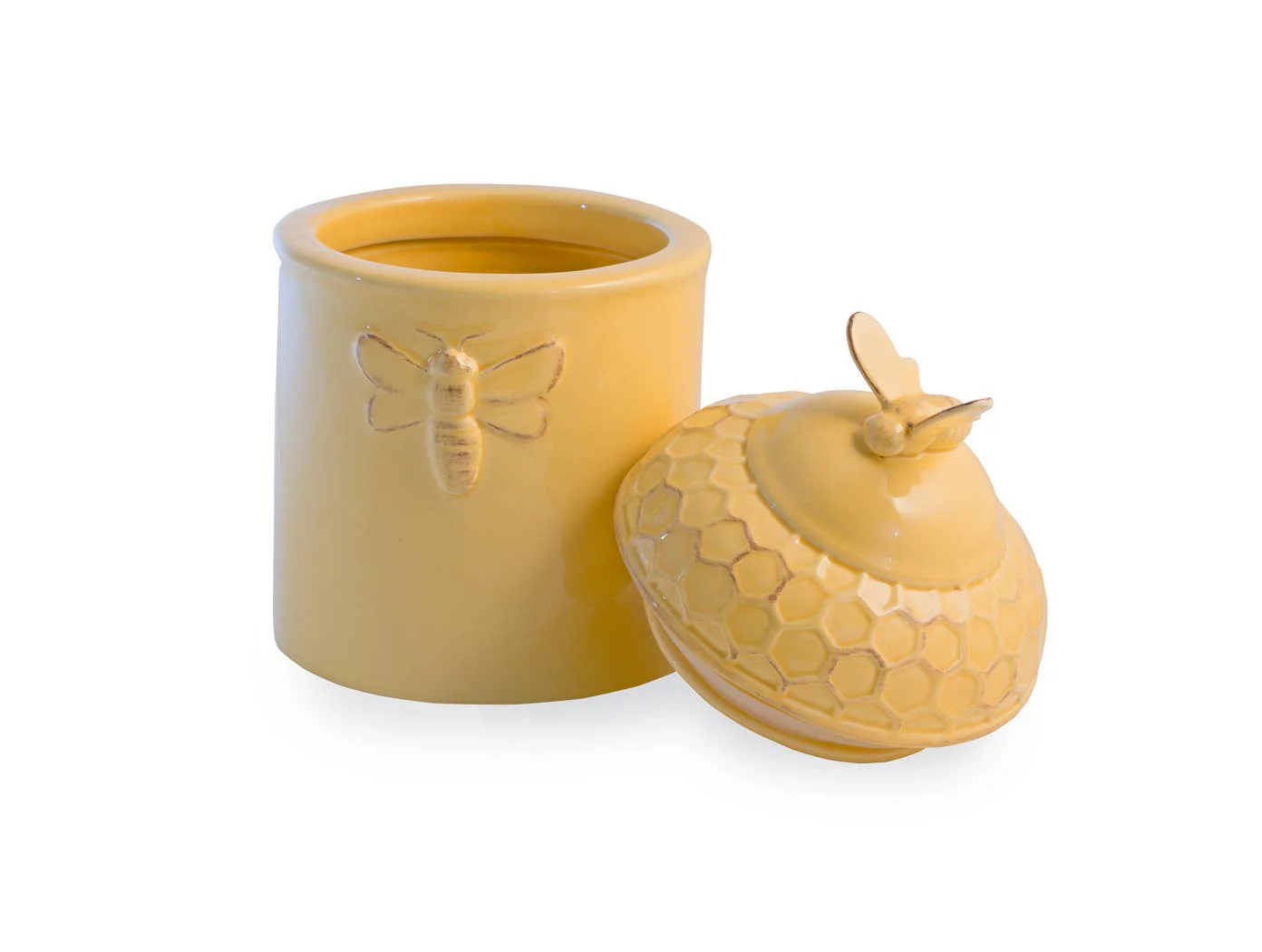 Honeycomb Ceramic Goody Jar - Image 2