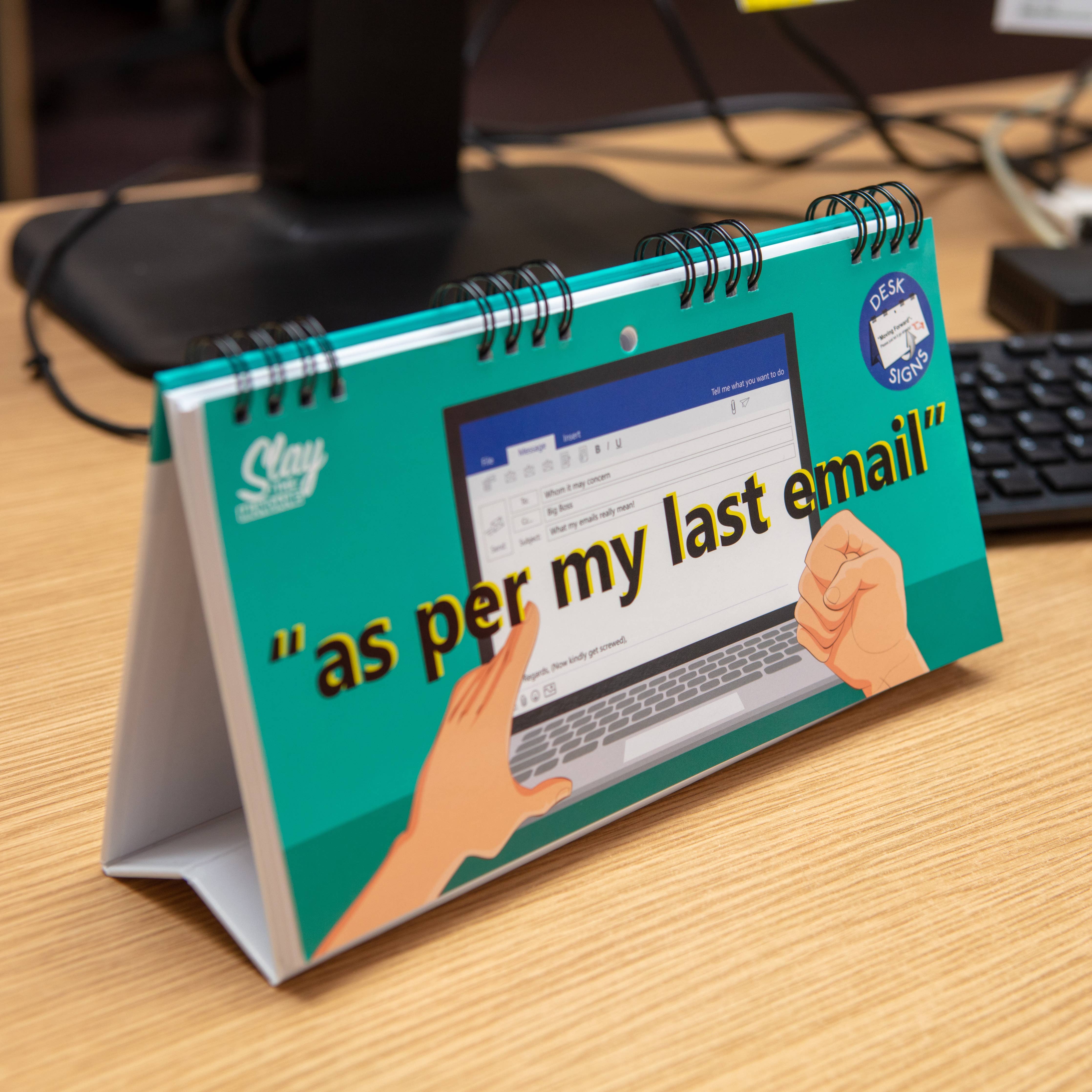 As Per My Last Email Desktop Flip Book - Novelty/Gag Gifts
