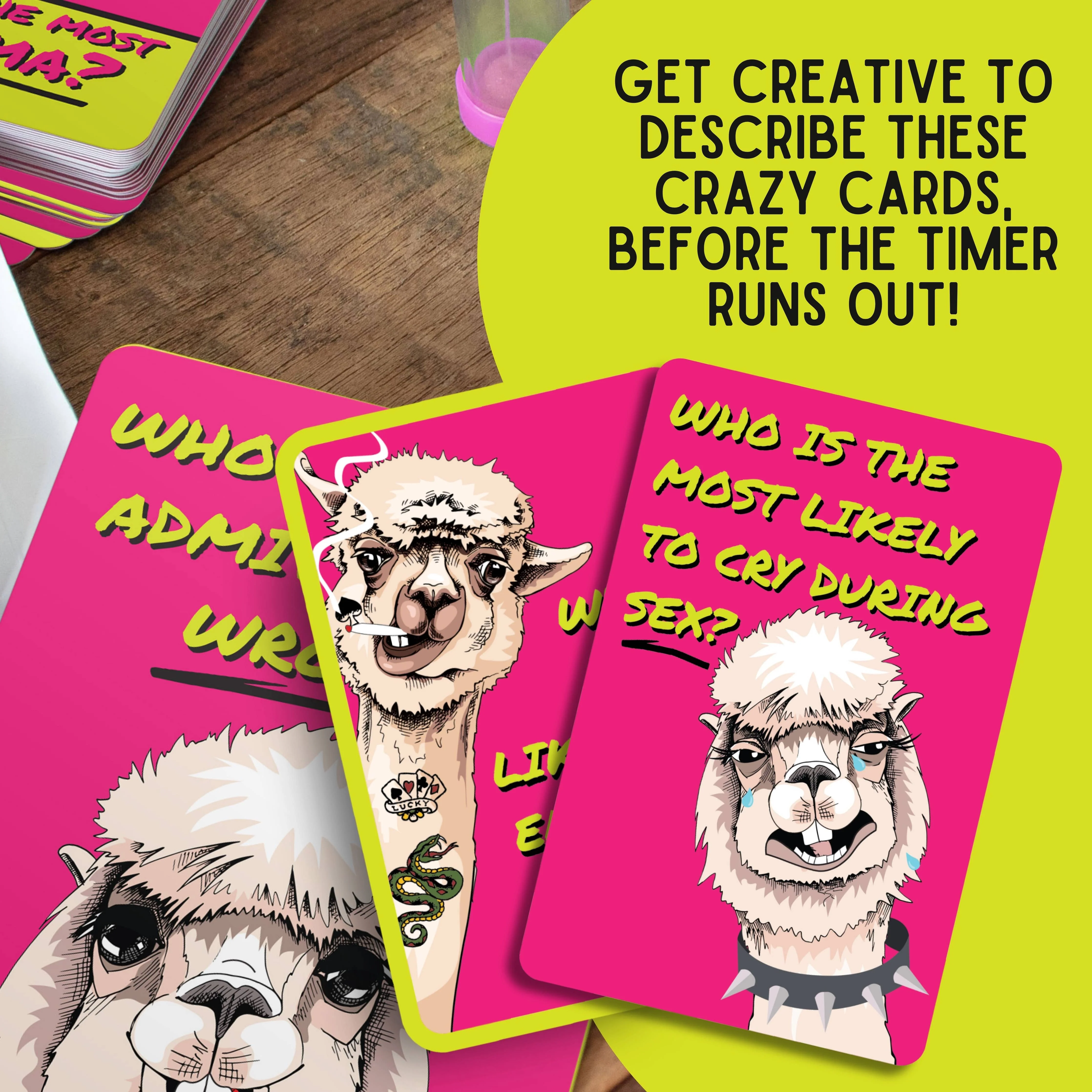 Drama Llama - The Crazy Adult Party Game - Image 4