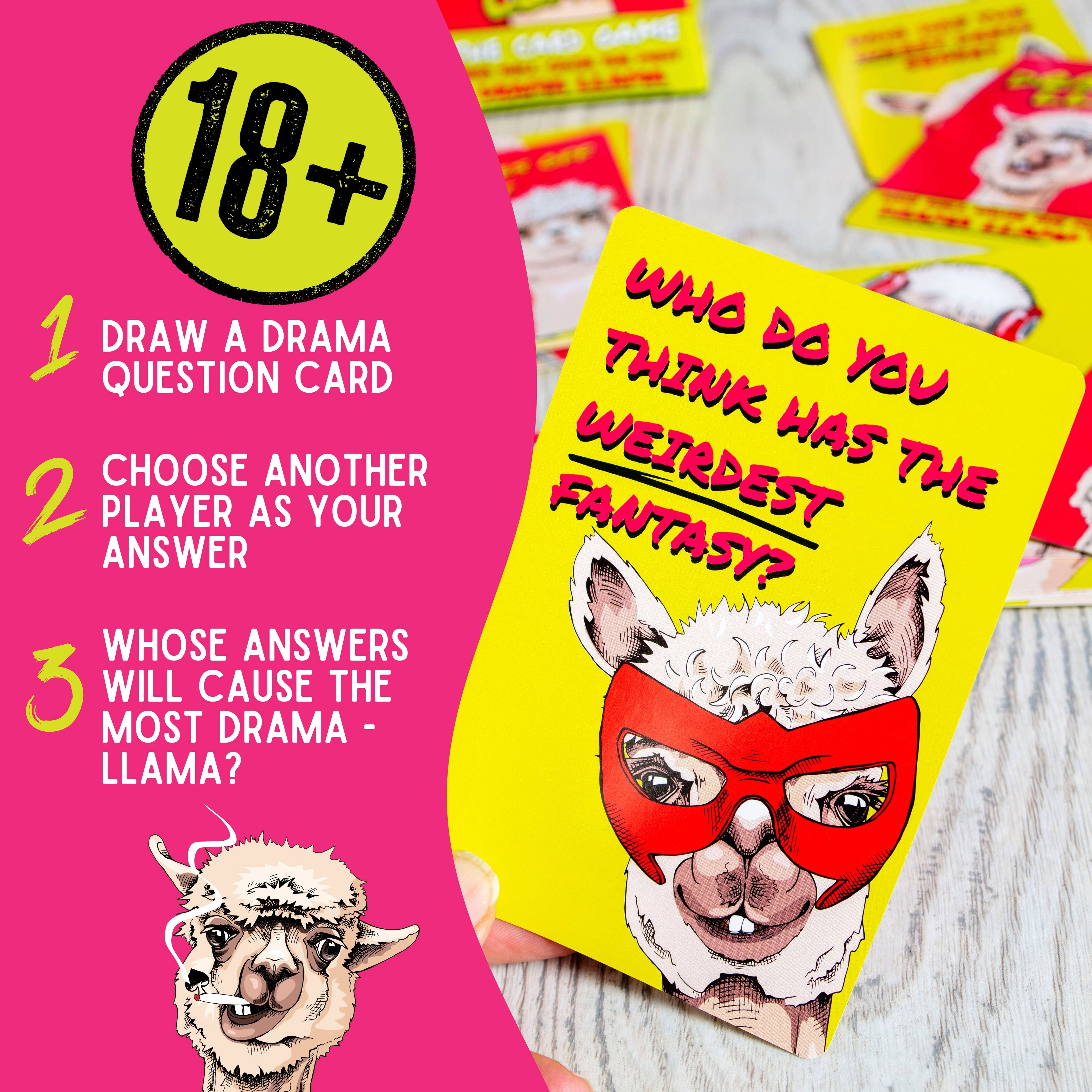 Drama Llama - The Crazy Adult Party Game - Image 5