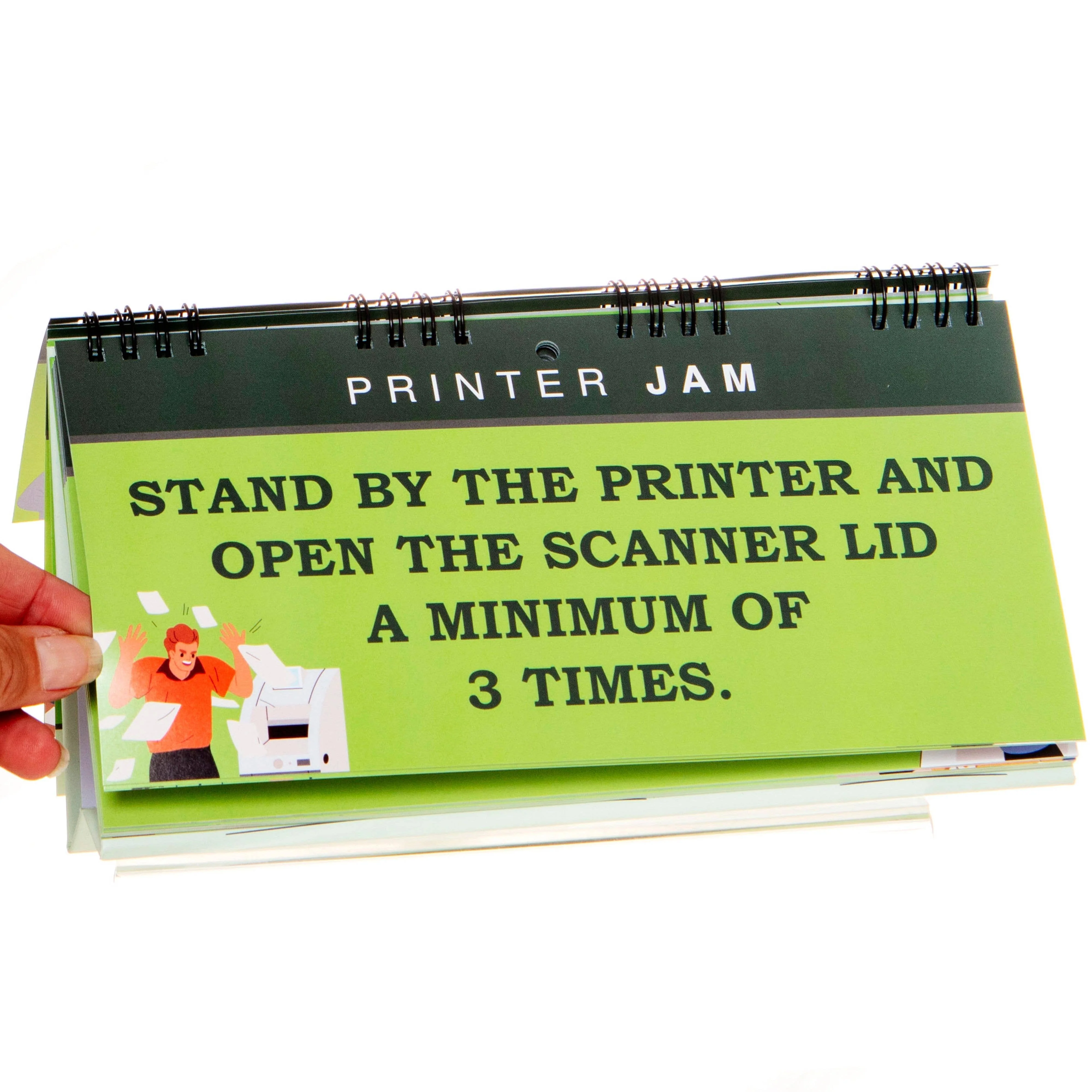 How To Look Busy At Work Flipbook - Funny Novelty Gifts - Image 4