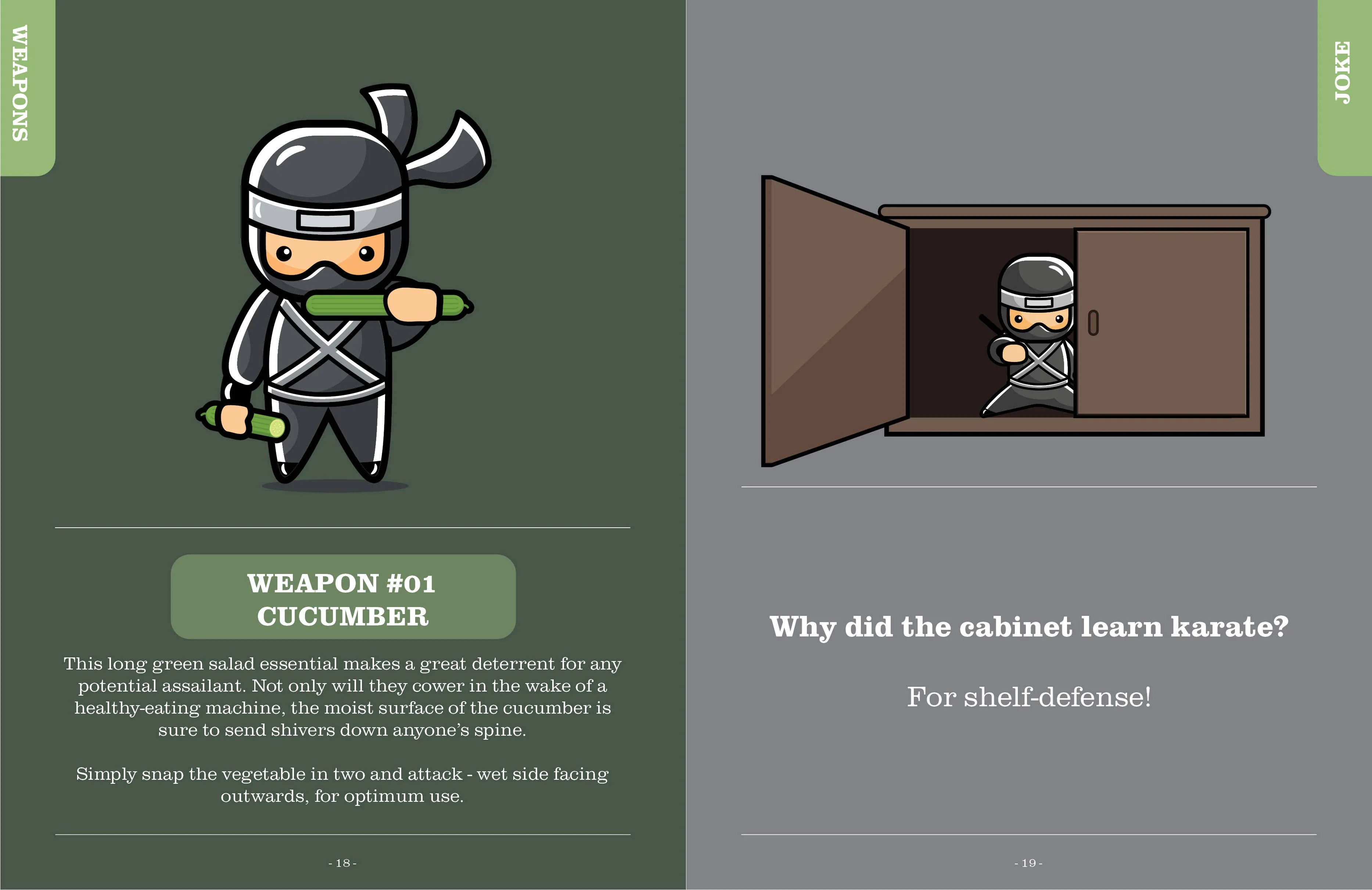 Self-Defence For The Un-Prepared - Humor Gift Books - Image 2