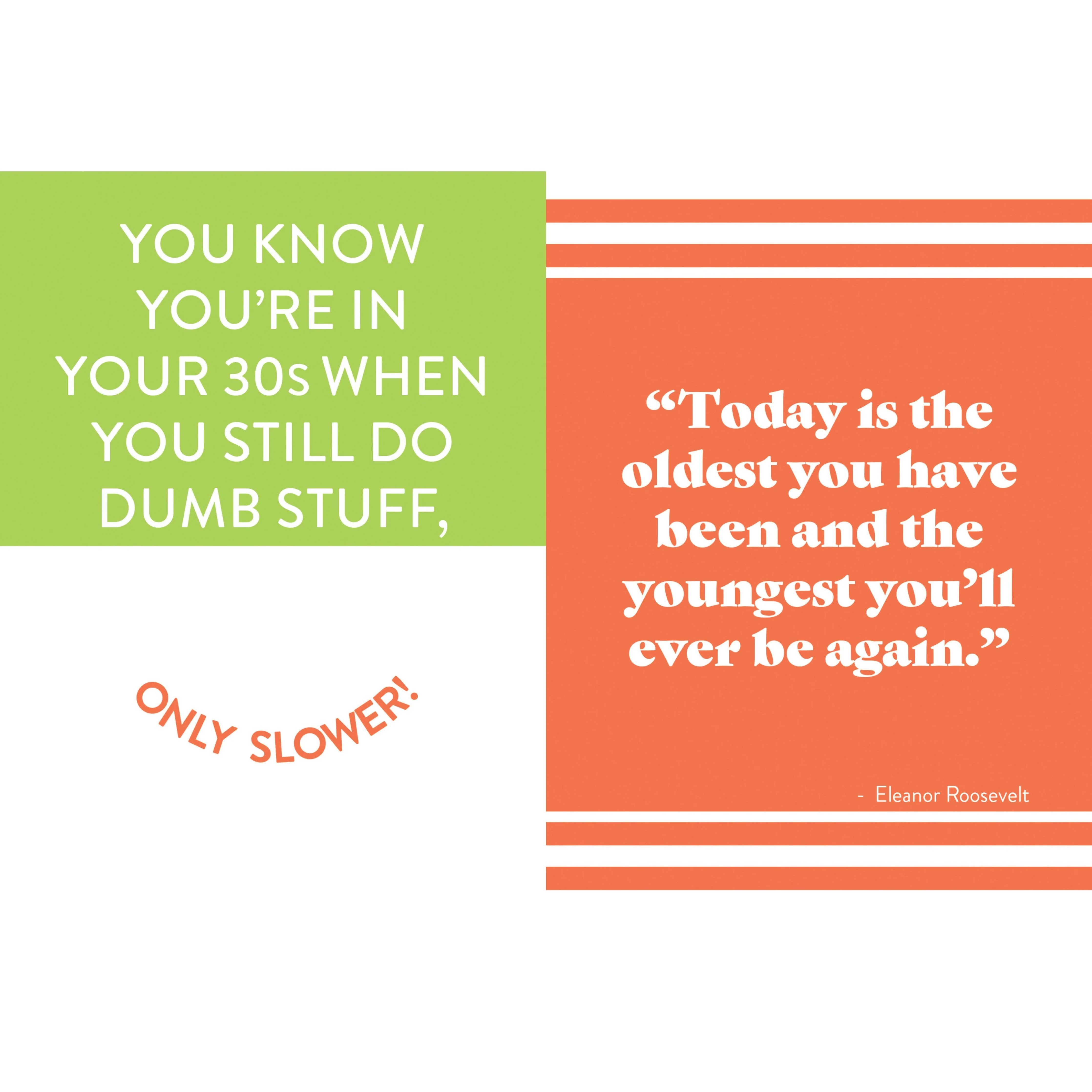 Talk 30 To Me - Fun Age Quote Pocket Birthday Books - Image 3