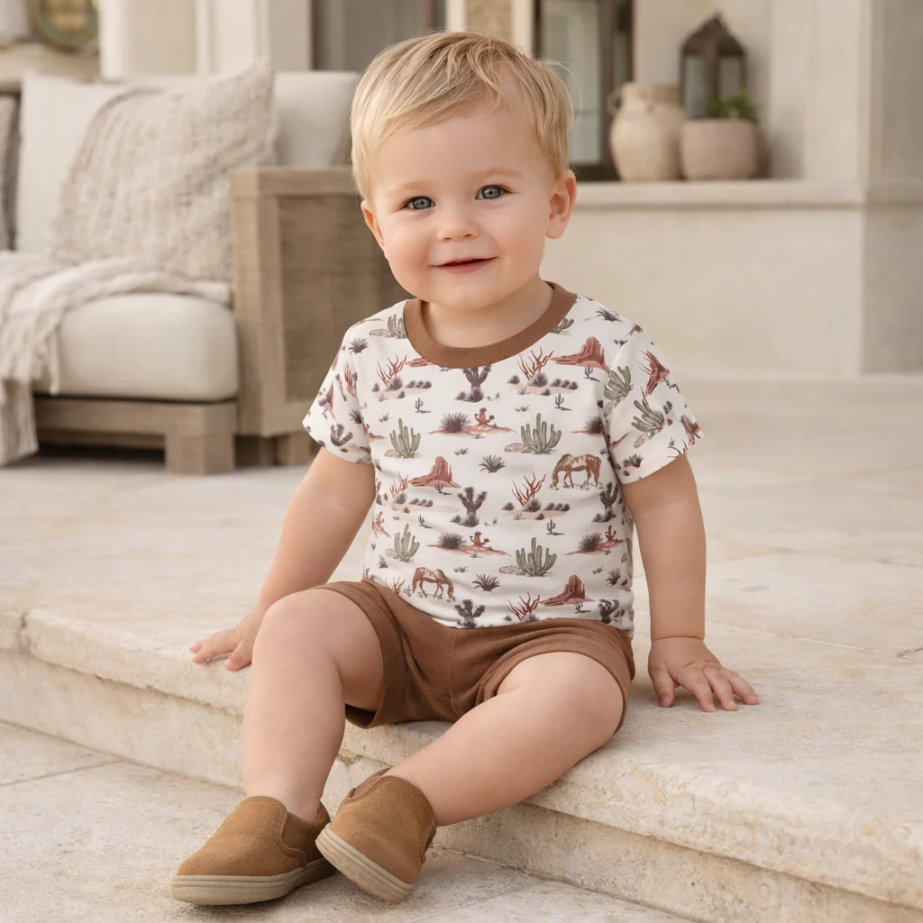 Southwest Tee & Shorts Set - Image 2