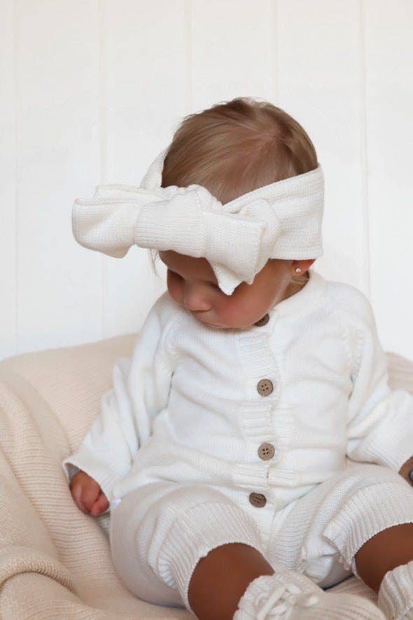 Luxe Knit Headband | Ivory - Image 4