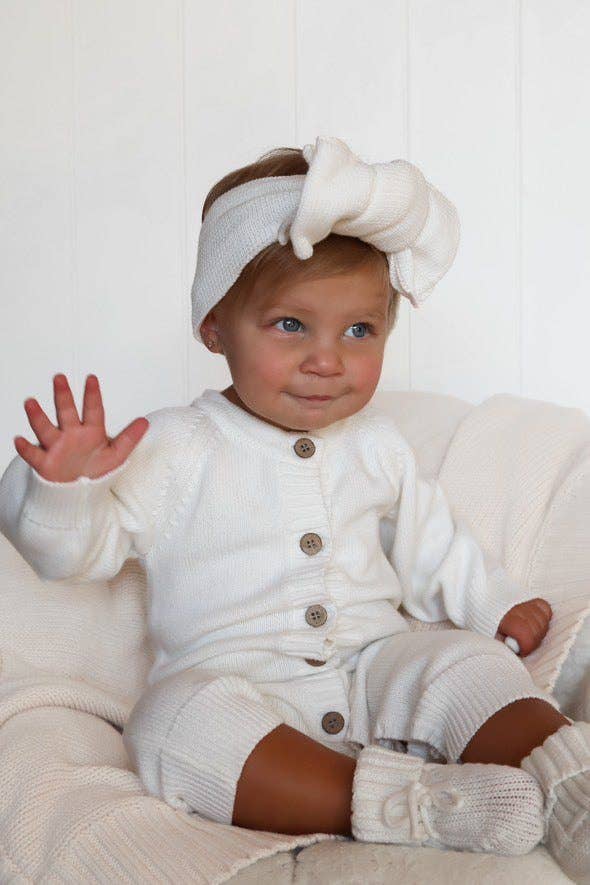 Luxe Knit Headband | Ivory - Image 6