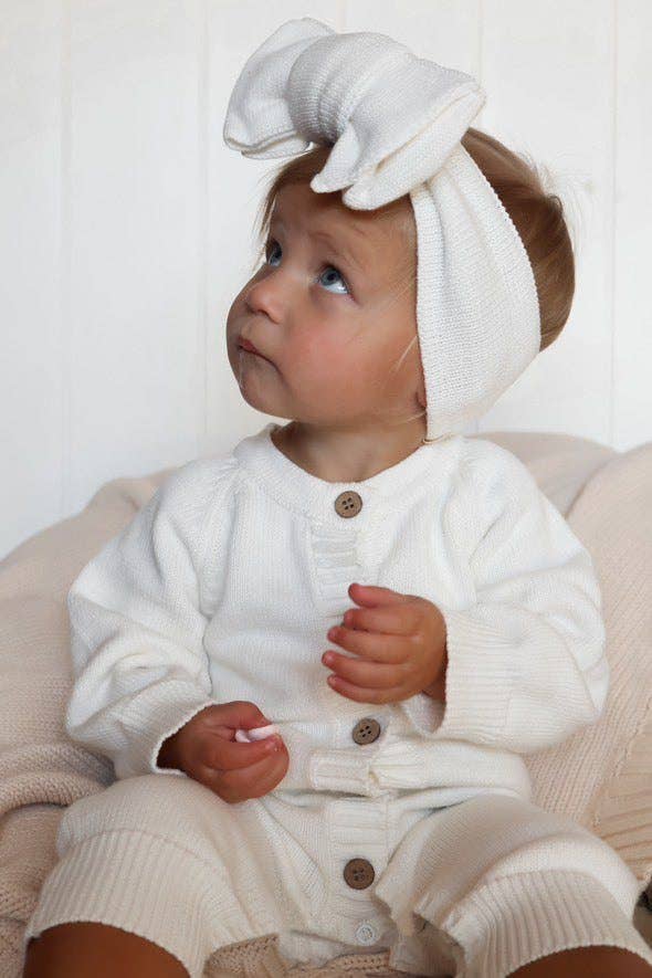 Luxe Knit Headband | Ivory - Image 7