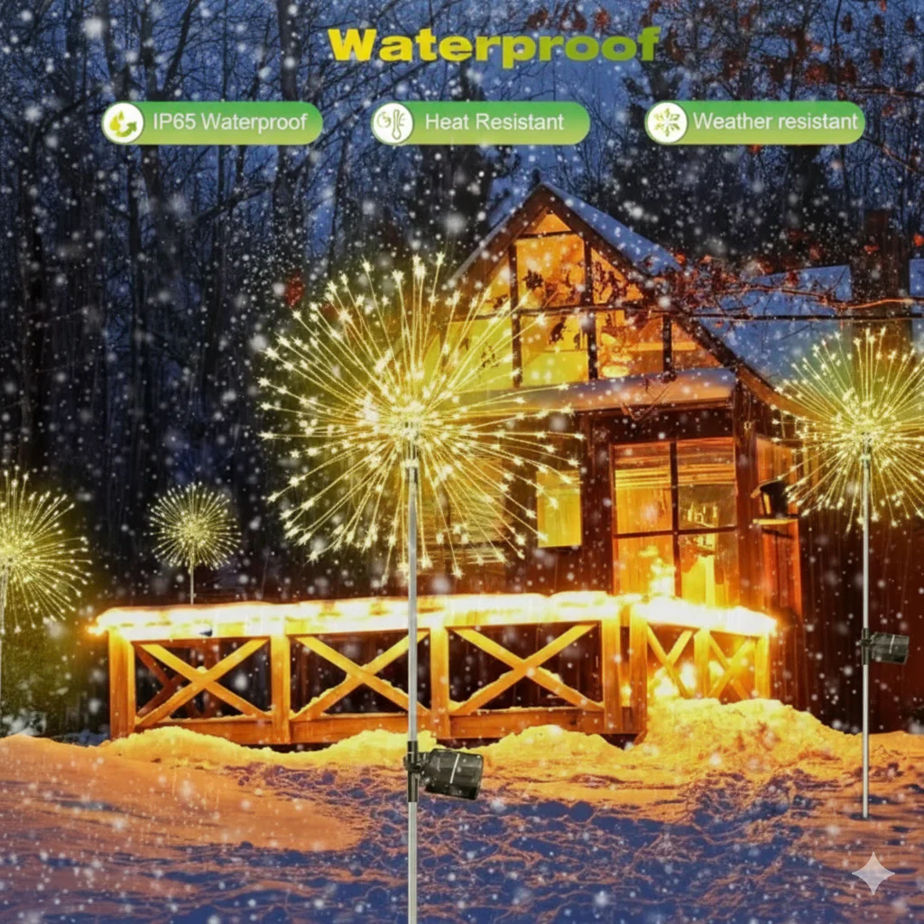 Solar Firework Garden Lights – Outdoor LED Decor - Image 7
