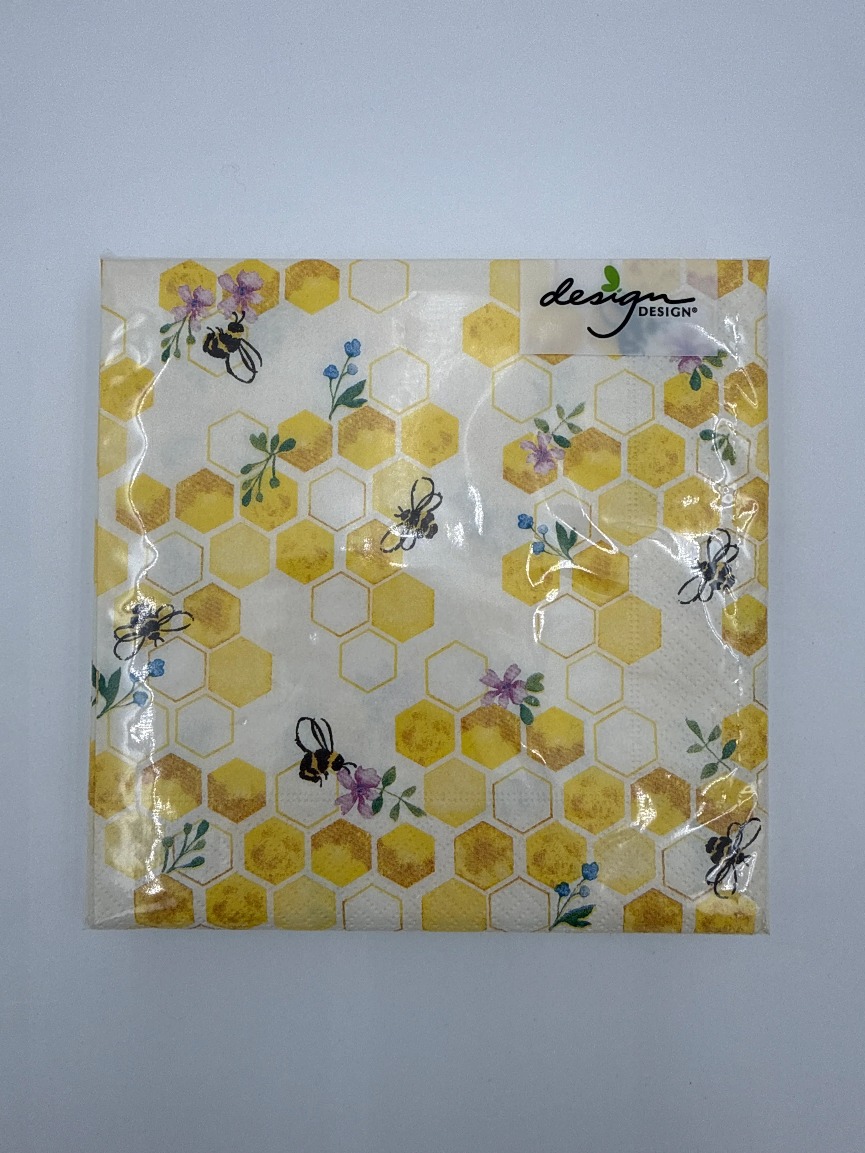 Bumble and Bloom Luncheon Napkin