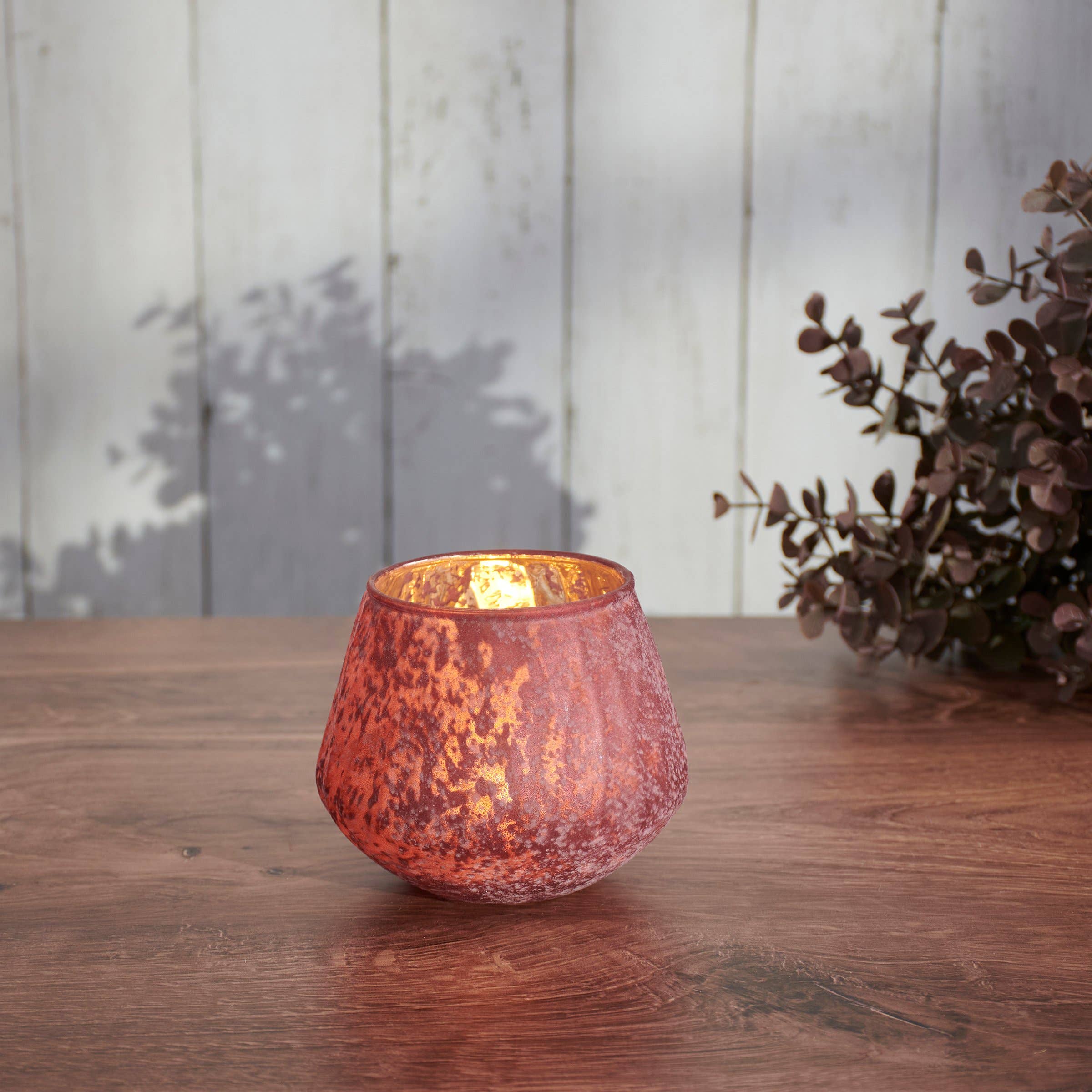 Burgundy Candle Holder - Image 4