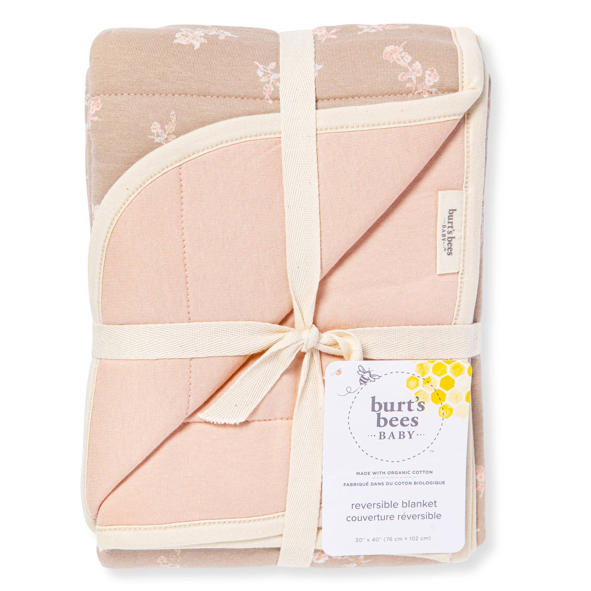 Whimsical Floral Reversible Blanket - Image 3