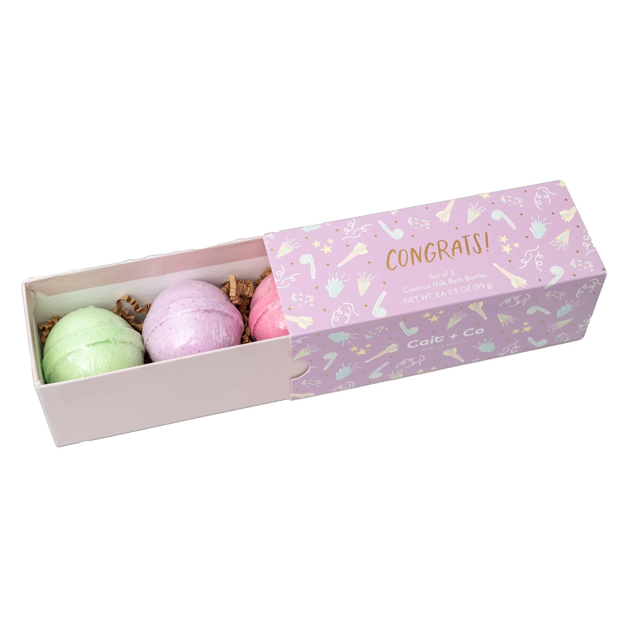 Congrats Bath Bomb Gift Set - Image 3
