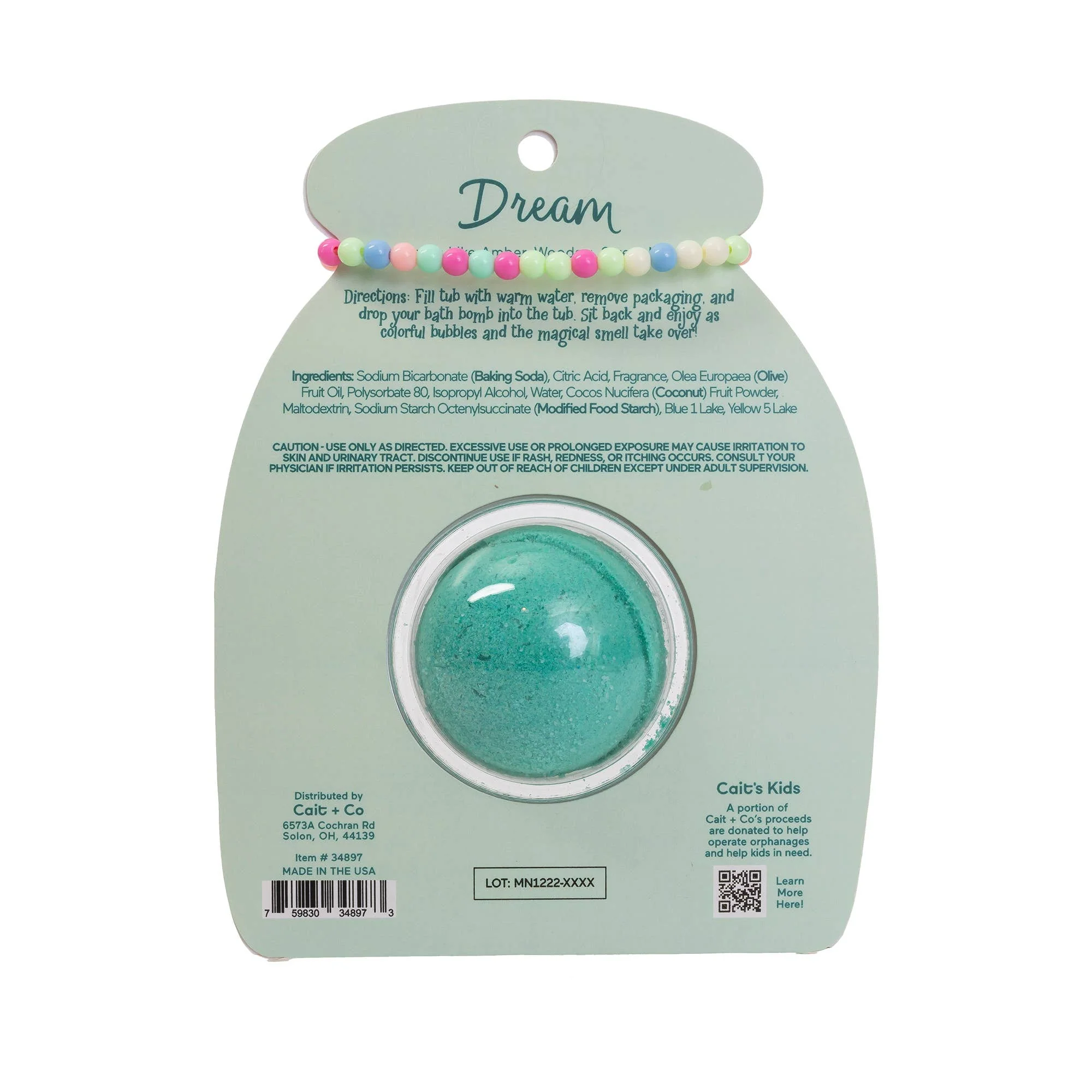 Friendship Bracelet Bath Bomb - Dream | Forever Young Collection - Image 4
