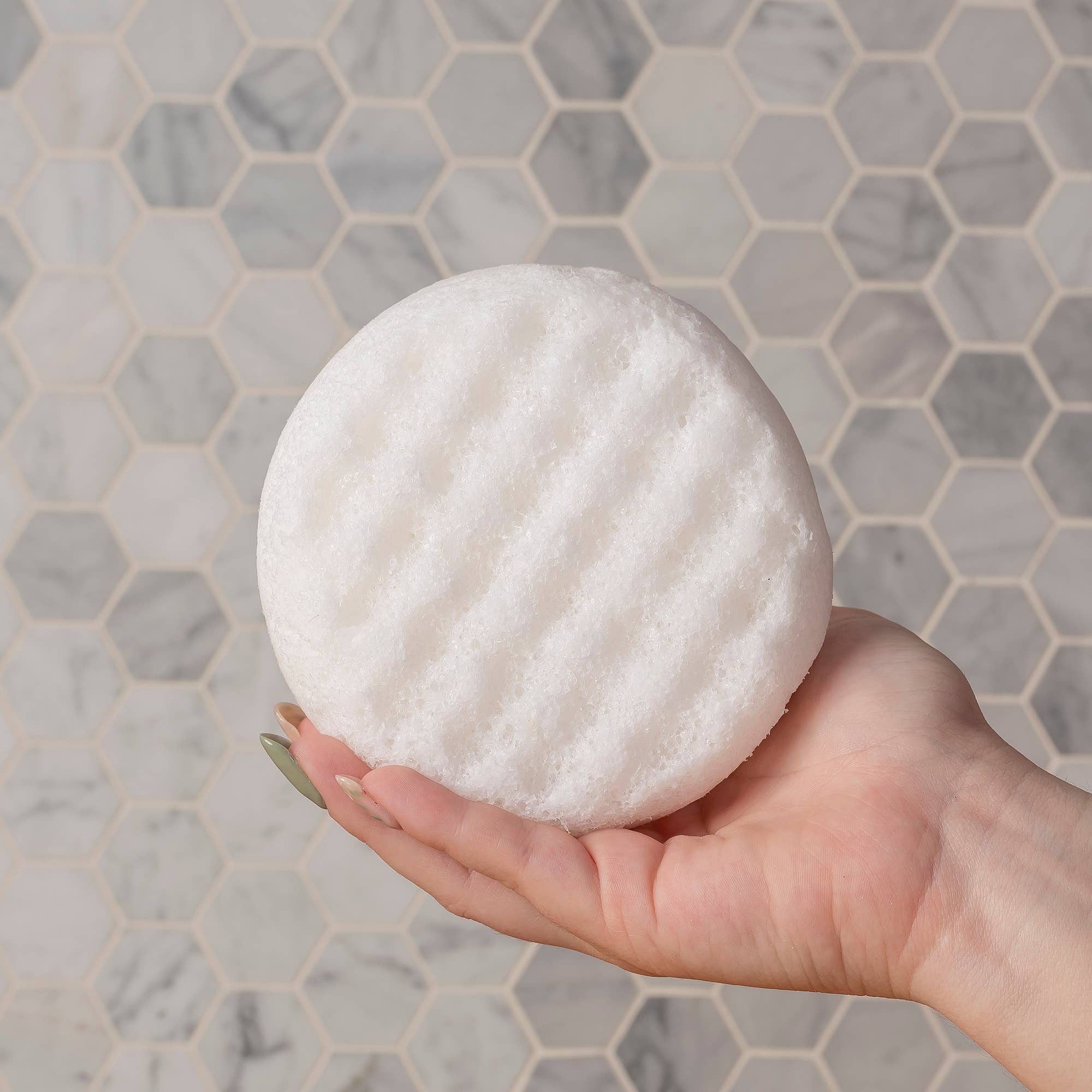 Soap Infused Body Buffer-Creamy Coconut - Image 4