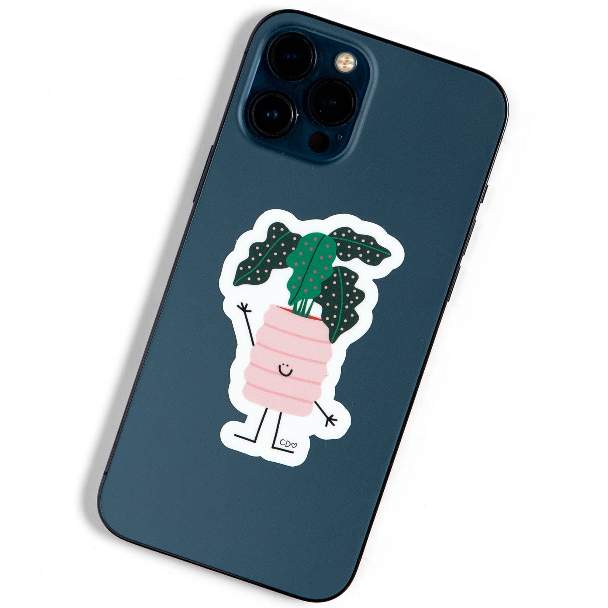 Plant Doodle Friend Decal Sticker - Image 3