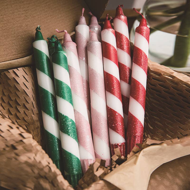 Nordic Style Christmas Taper Scented Candle