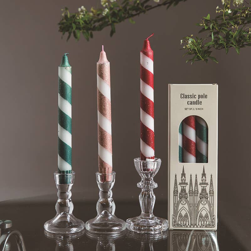 Nordic Style Christmas Taper Scented Candle - Image 3