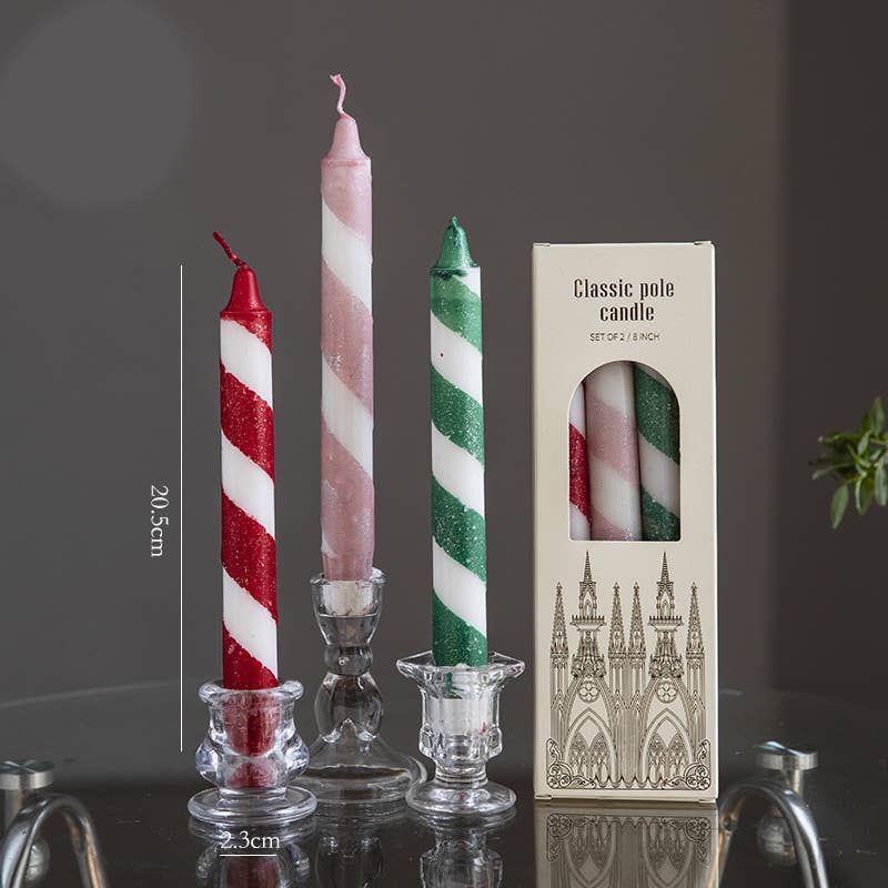 Nordic Style Christmas Taper Scented Candle - Image 9