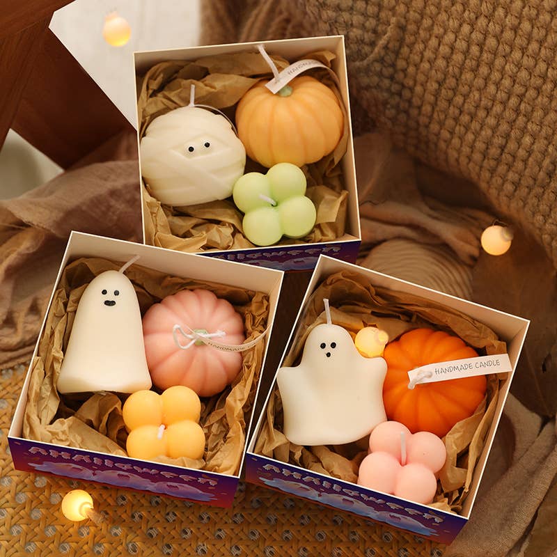Halloween Ghost Gift Box Set Scented Candles