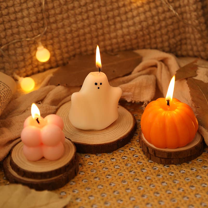 Halloween Ghost Gift Box Set Scented Candles - Image 5