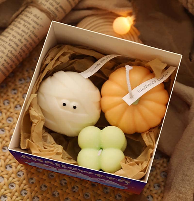 Halloween Ghost Gift Box Set Scented Candles - Image 6
