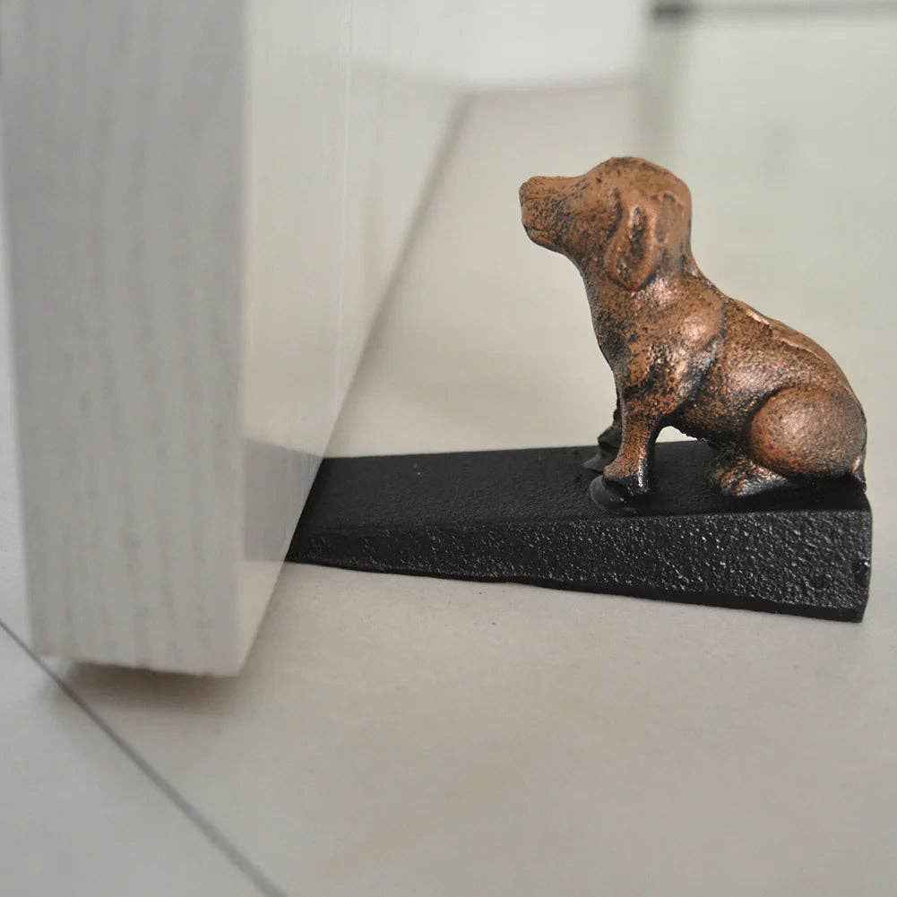 Cast Iron Animal Doorstop: DOG