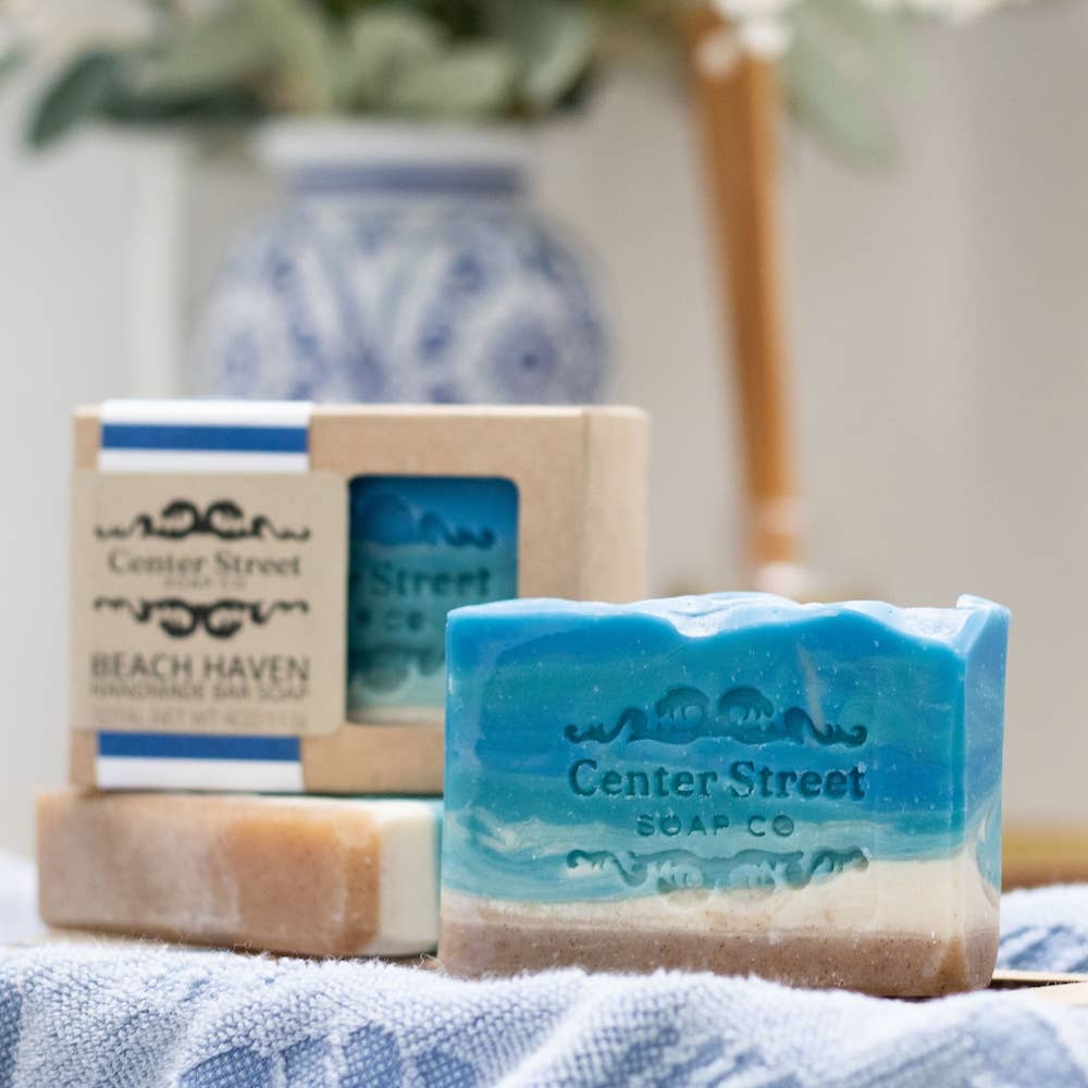 Beach Haven Summer Handmade Bar Soap - 4oz - Image 7
