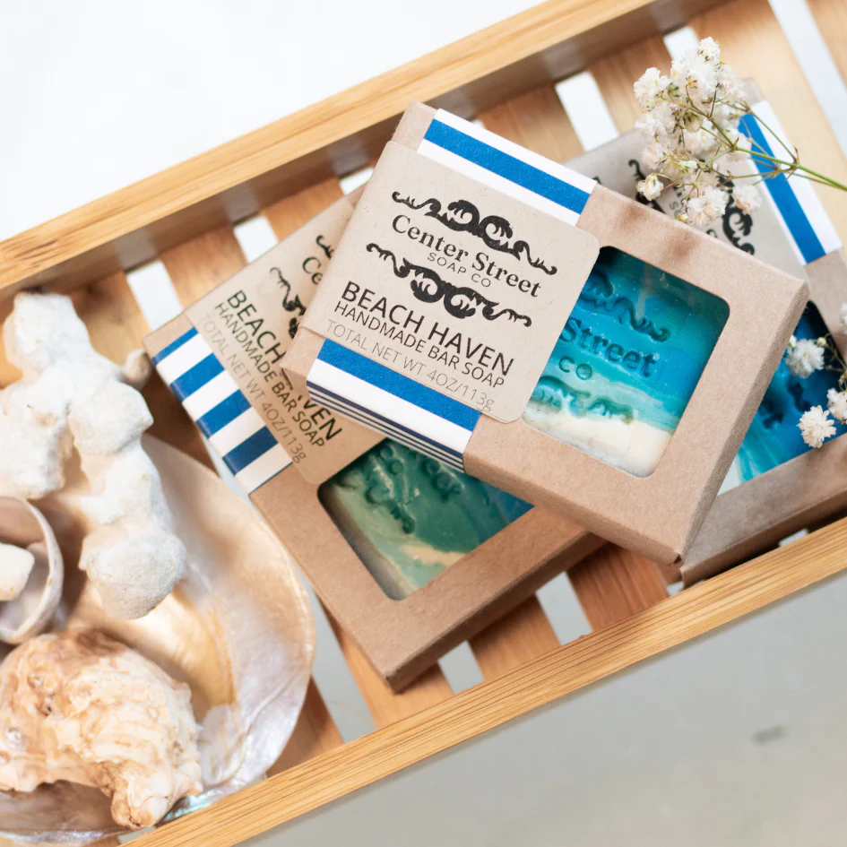 Beach Haven Summer Handmade Bar Soap - 4oz - Image 8