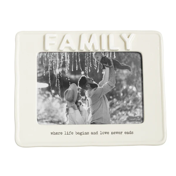 Ceramic Family Frame