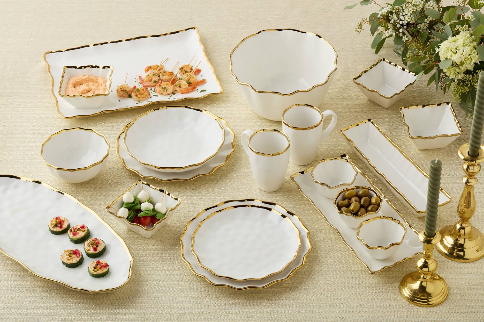 Regency Gold Dinner Plate 11in - Image 4