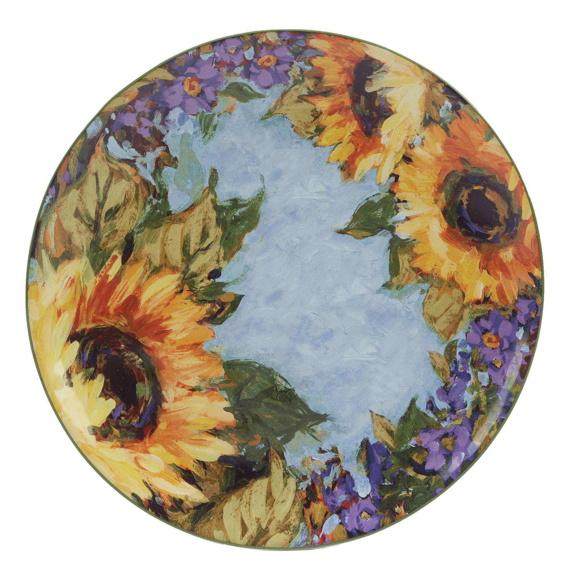 Sunflower Bouquet Dinner Plate 11in - Image 2