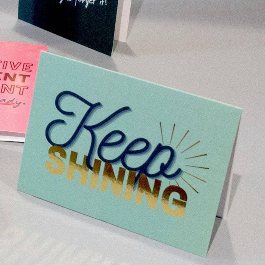 Keep Shining Quote | Encouragement Card By Black Artists - Image 2