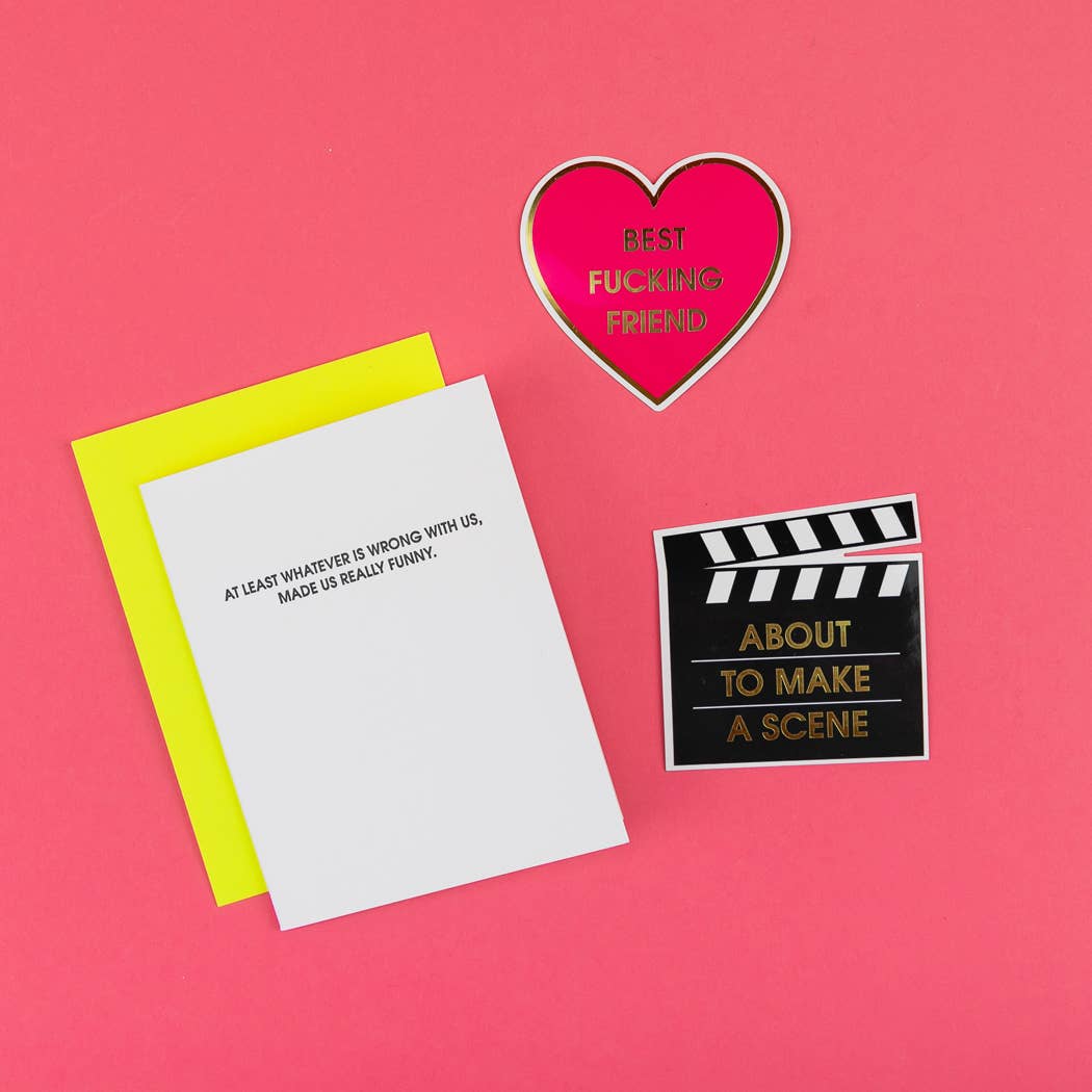 Chez Gagné - About To Make A Scene - Director's Clapboard - Funny Vinyl Sticker - Image 3