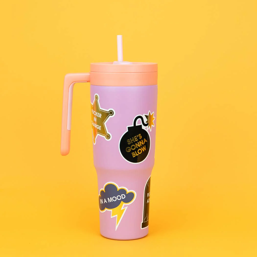 She's Gonna Blow - Bomb - Funny Vinyl Sticker - Image 3