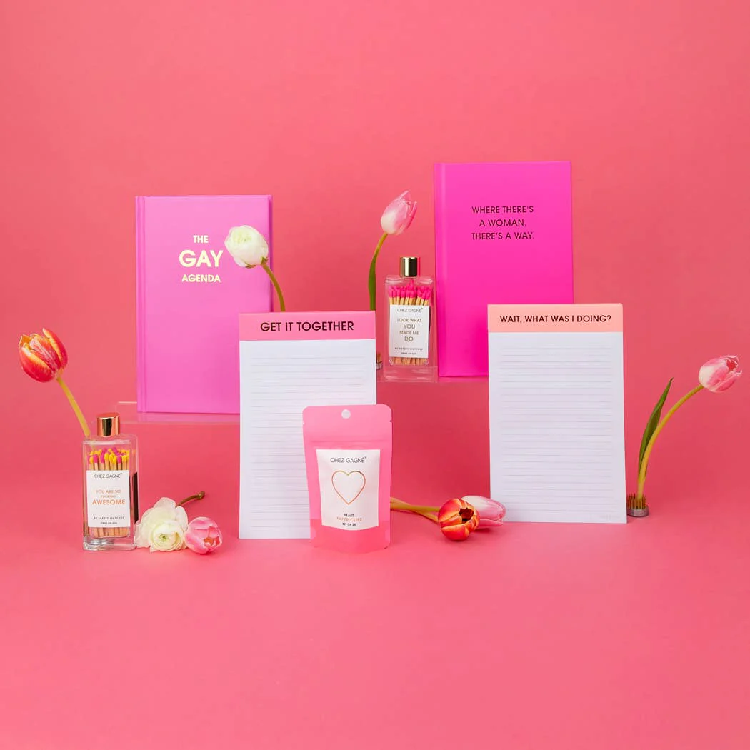 Chez Gagné - Wait, What Was I Doing? - Lined Notepad - Coral Pink - 65 perforated pages - 5x8 - Image 9