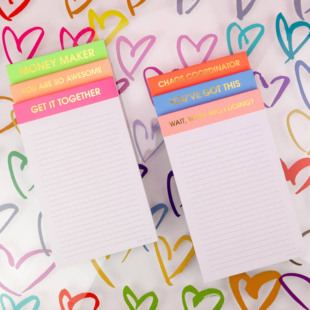 Chez Gagné - You've Got This - Lined Notepad - Sea Blue - 65 perforated pages - 5x8 - Image 7