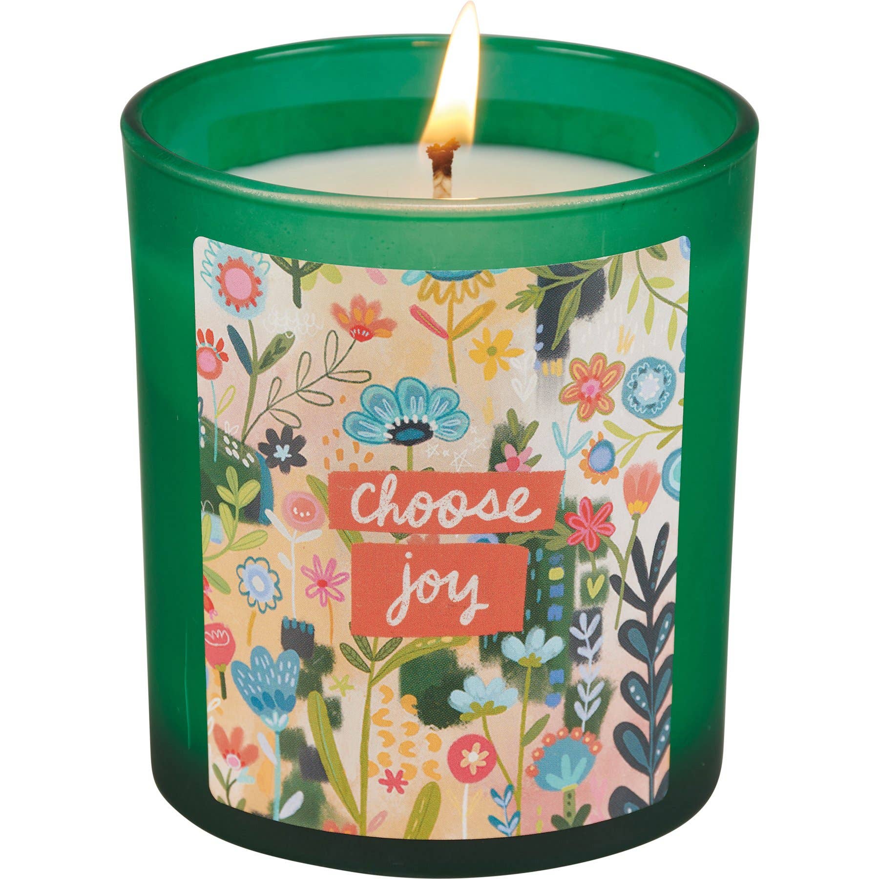 Choose Joy Green Candle - Image 3