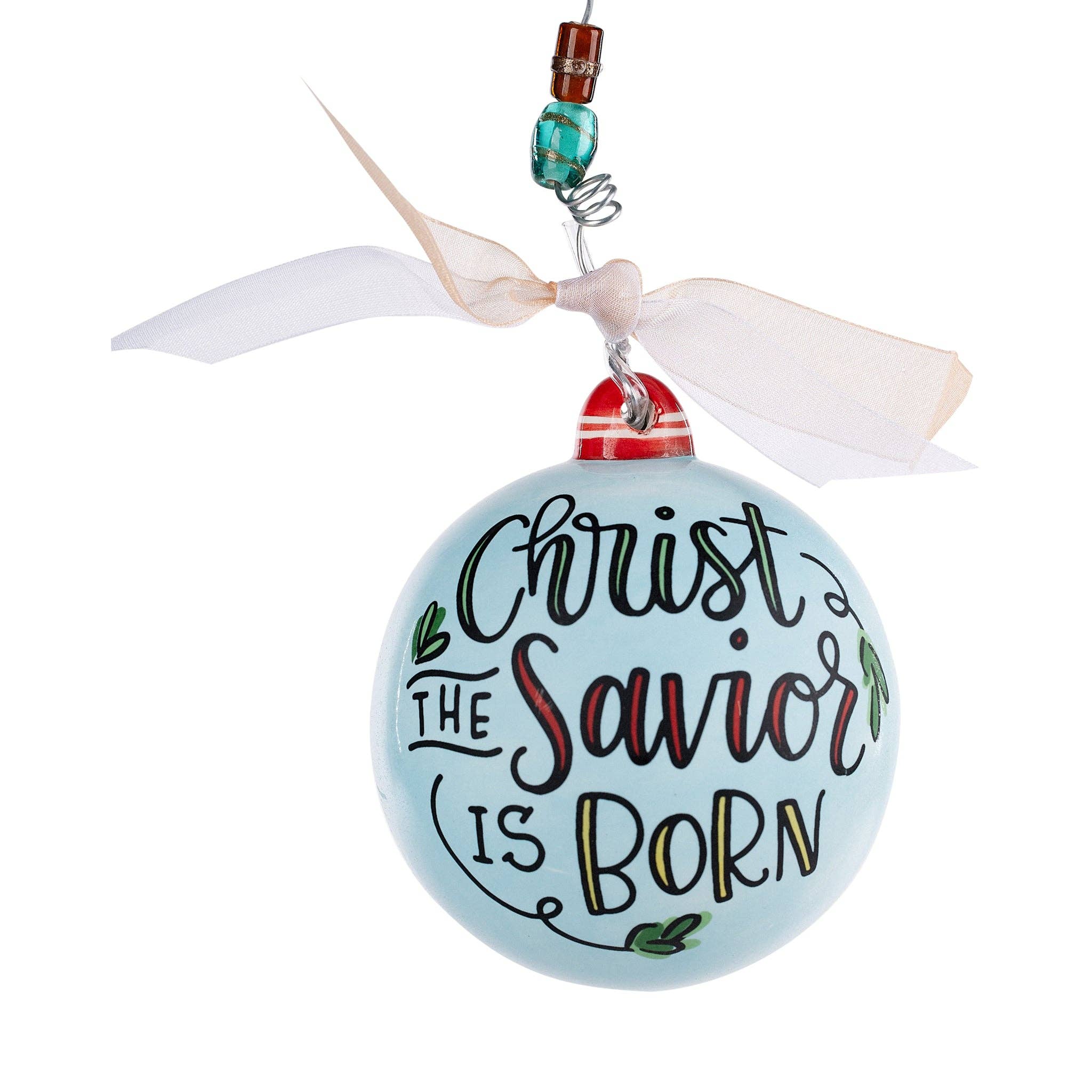 Christ the Savior is Born Ornament - Image 2