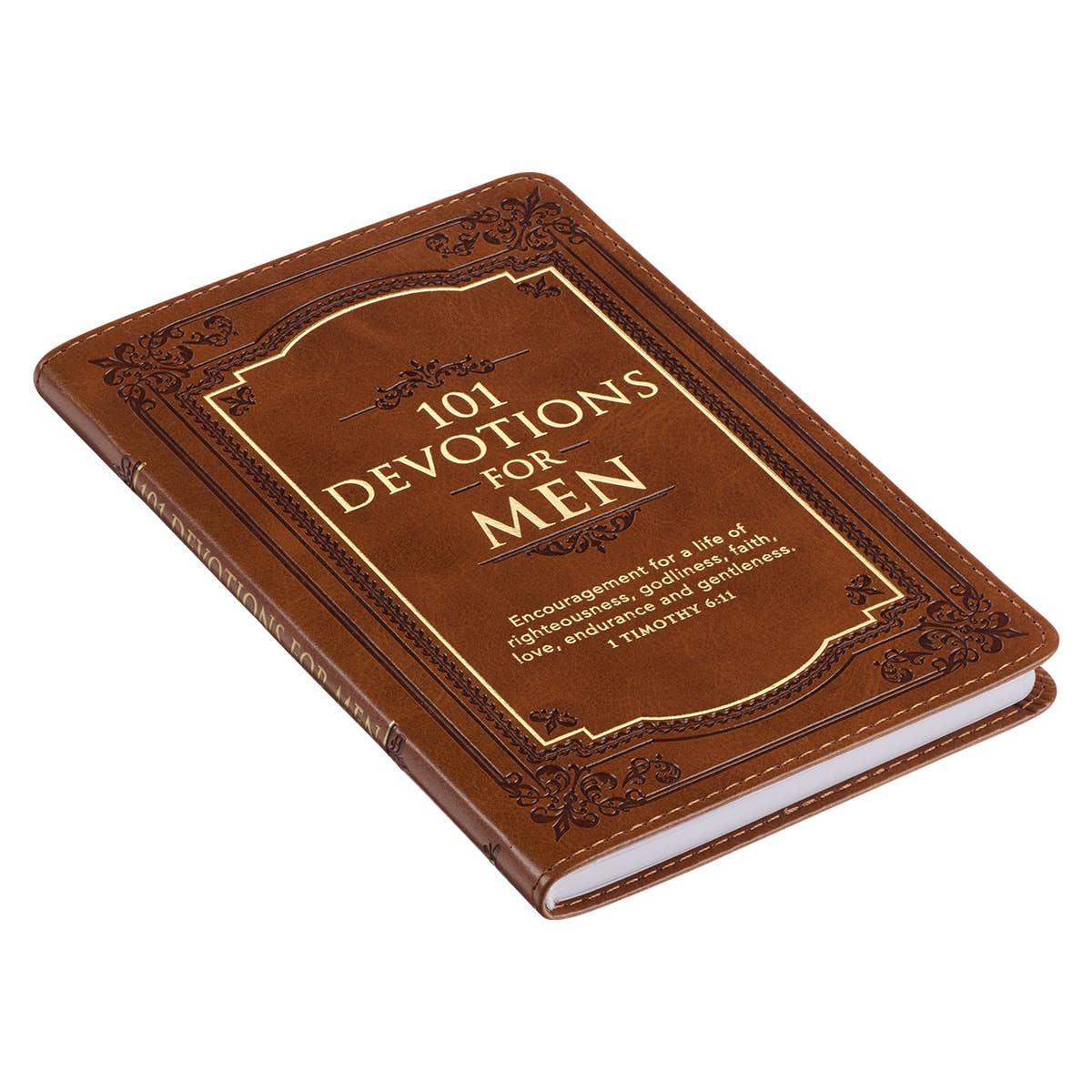 101 Devotions for Men Faux Leather - Image 4