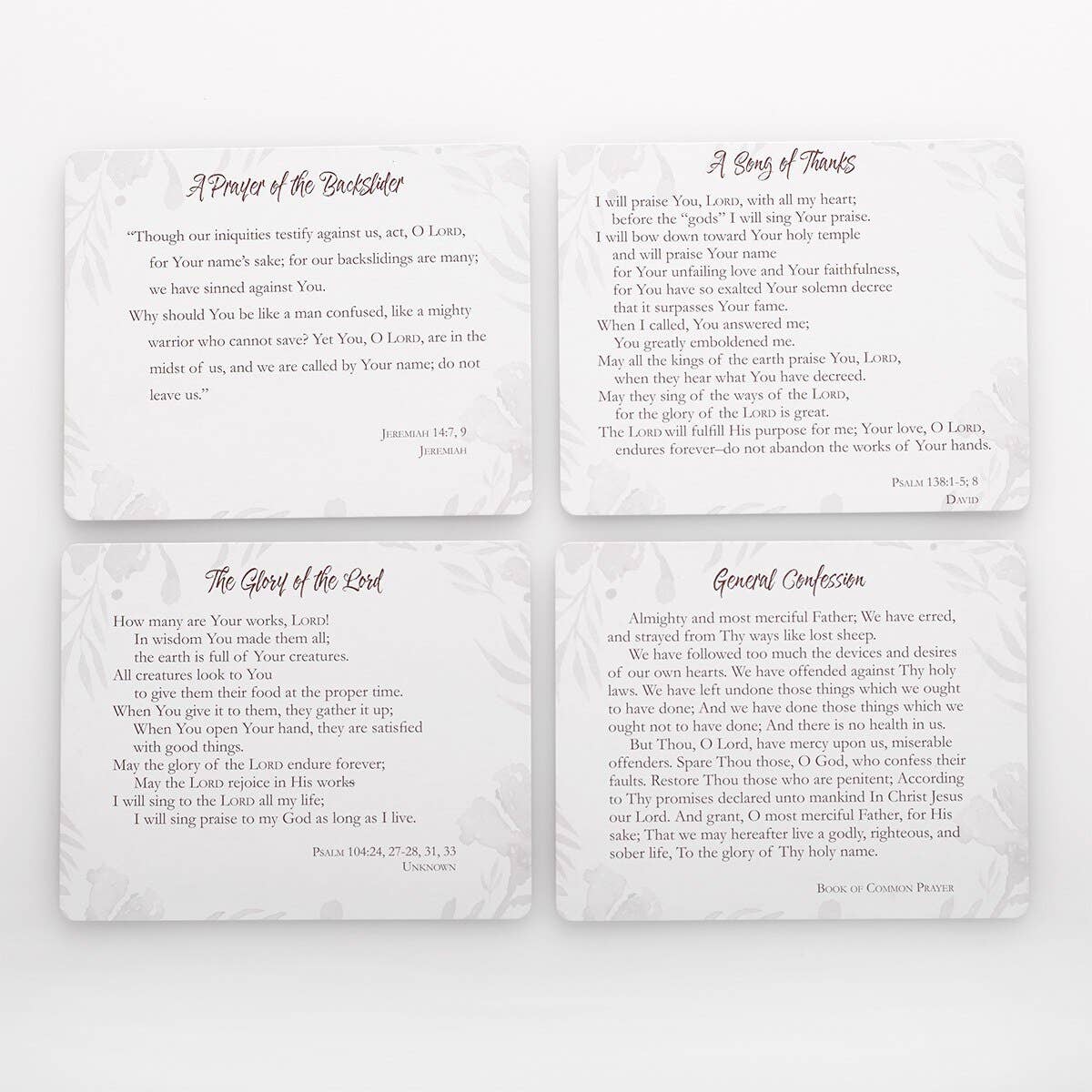 Christian Art Gifts - Cards in Tin My Prayers - Image 4