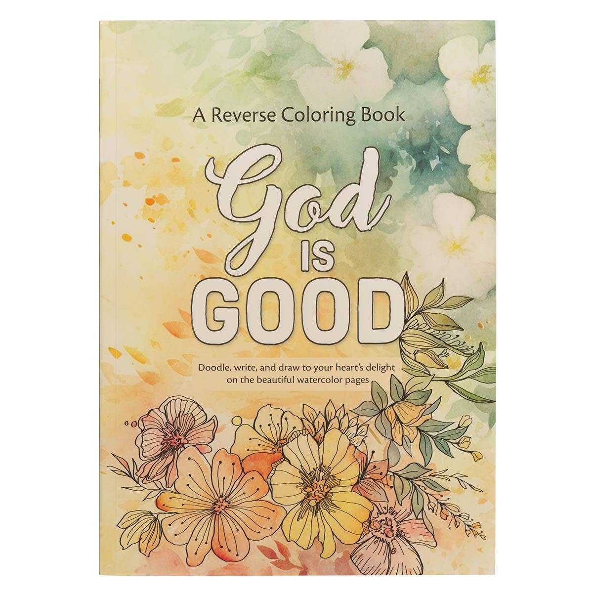 Coloring Book God is Good  - Reverse