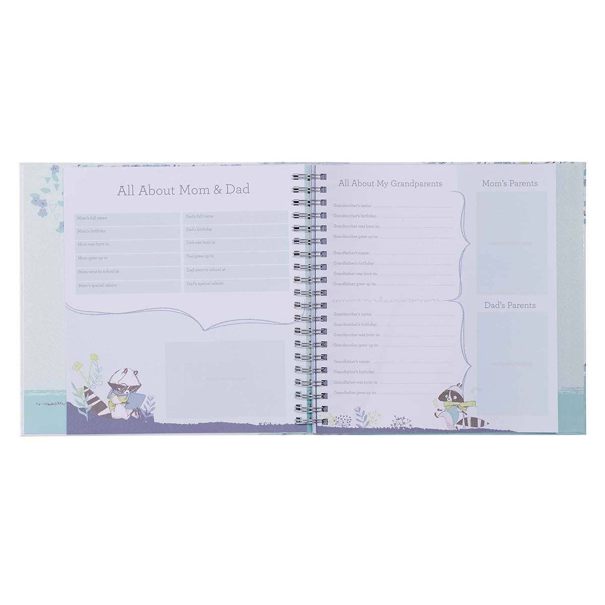 Memory Book Our Baby Boy's First Year Padded Hardcover - Image 3