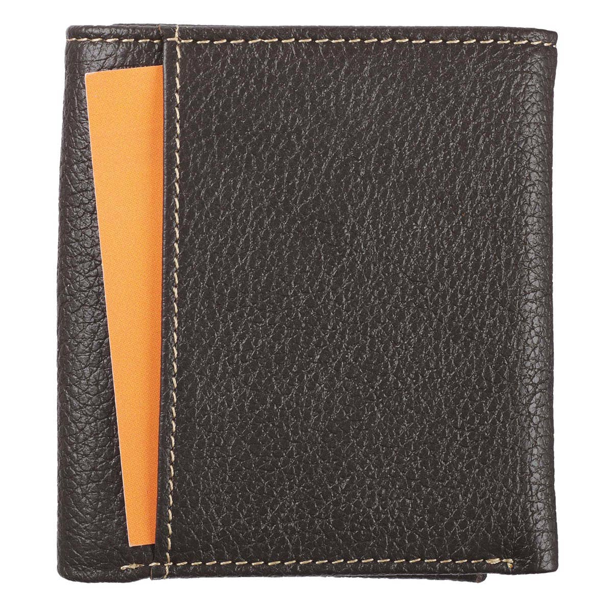 Wallet Leather Brown Crosses Badge - Image 5