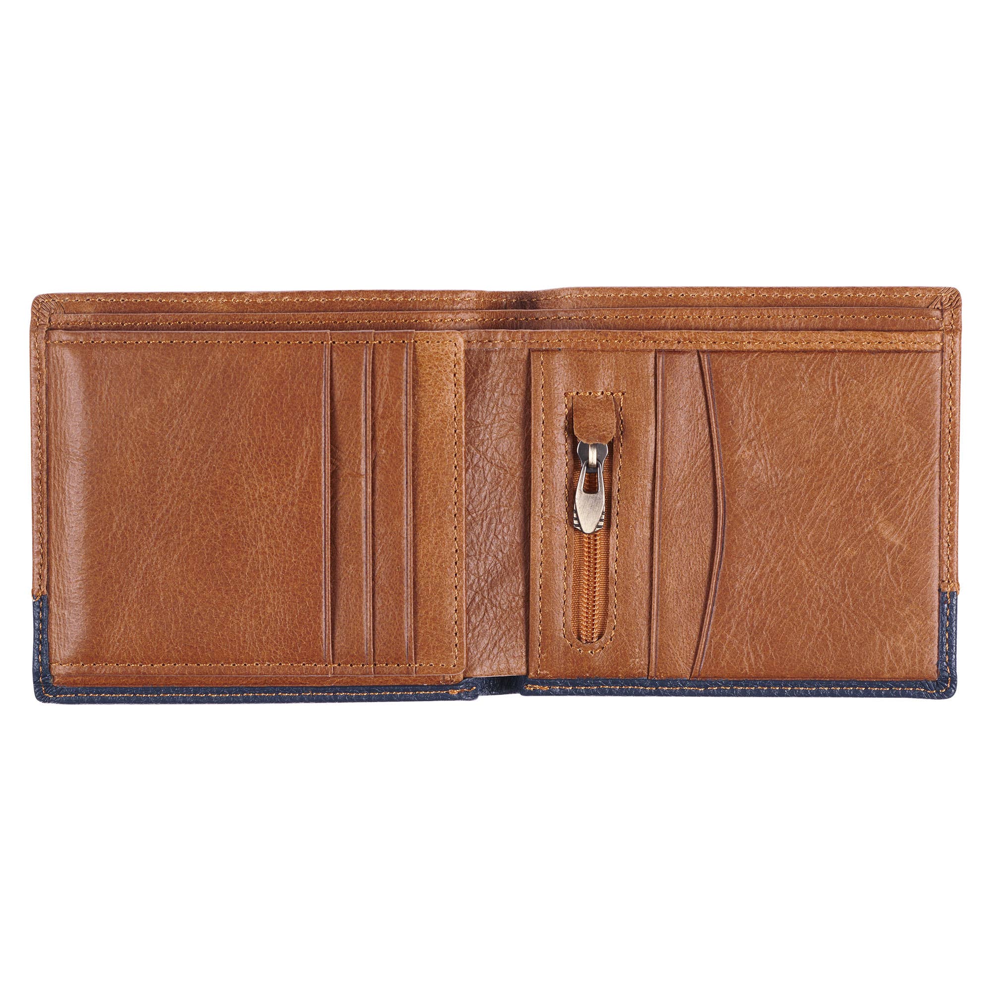 Wallet Leather Two-tone Be Strong & Couragous Josh. 1:9 - Image 2