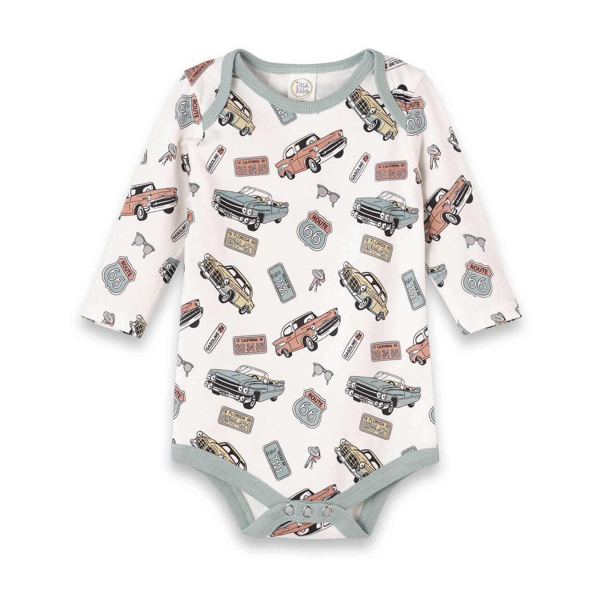 Classic Car Baby Bodysuit – Long Sleeve 12-18M