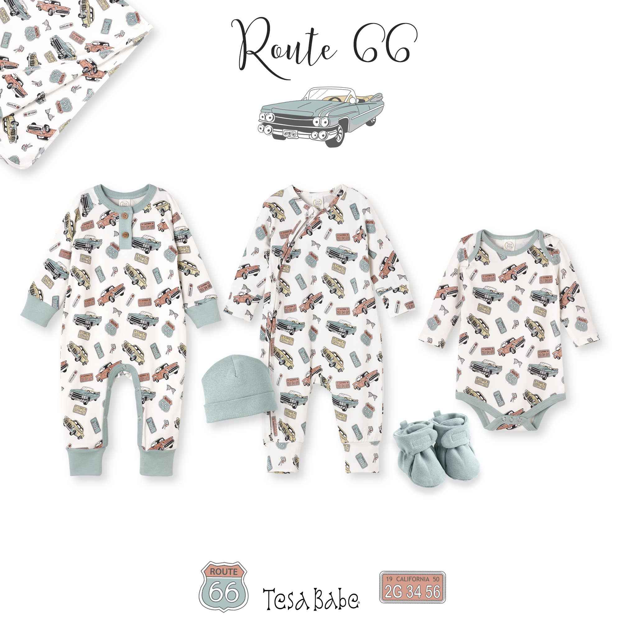 Classic Car Baby Bodysuit – Long Sleeve 12-18M - Image 3
