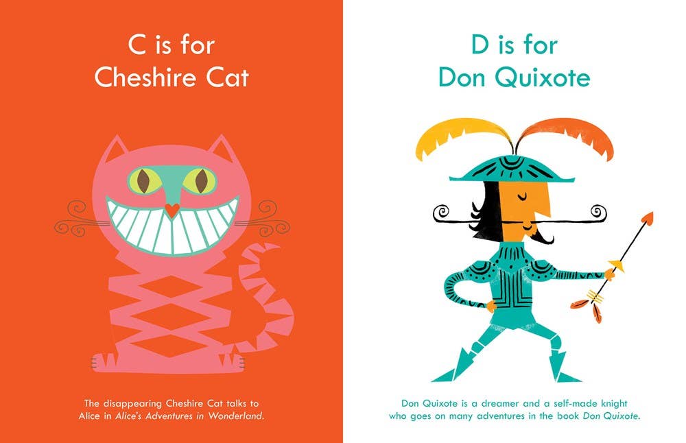 Classic Lit A to Z: A BabyLit Alphabet Primer - Image 2