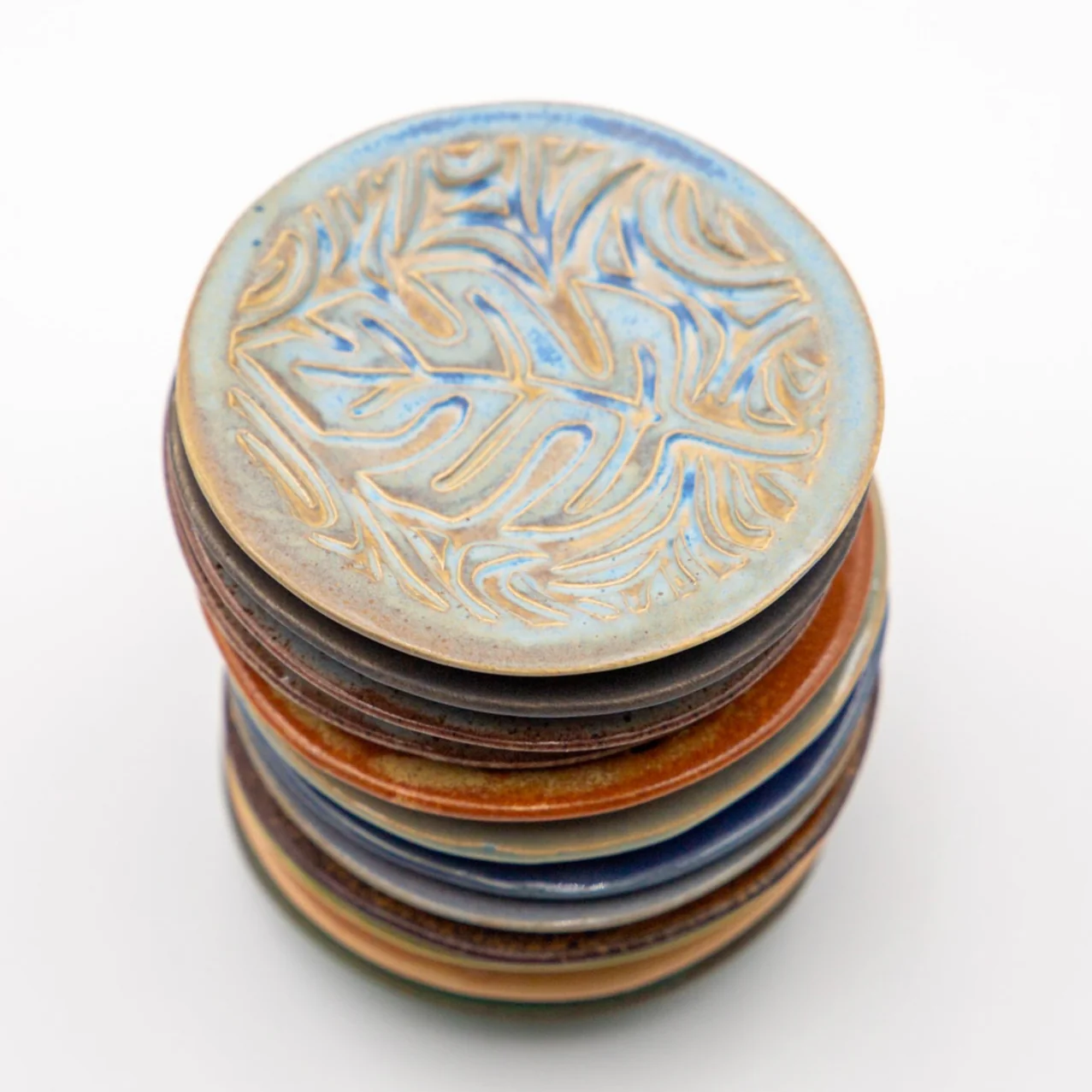 Clay Trinket Dish-Assorted Colors and Designs