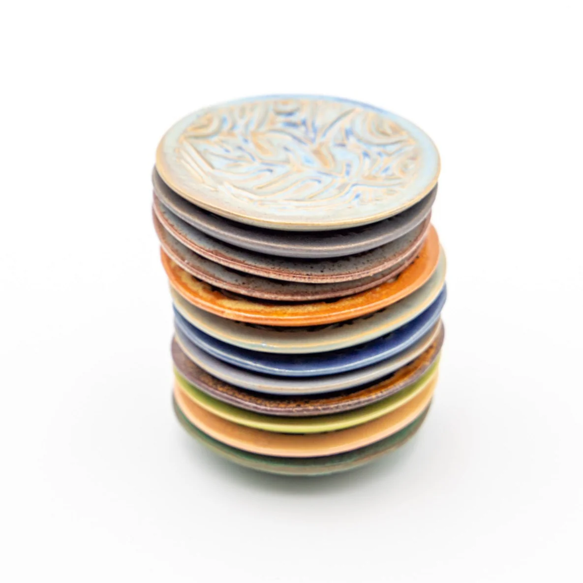 Clay Trinket Dish-Assorted Colors and Designs - Image 2
