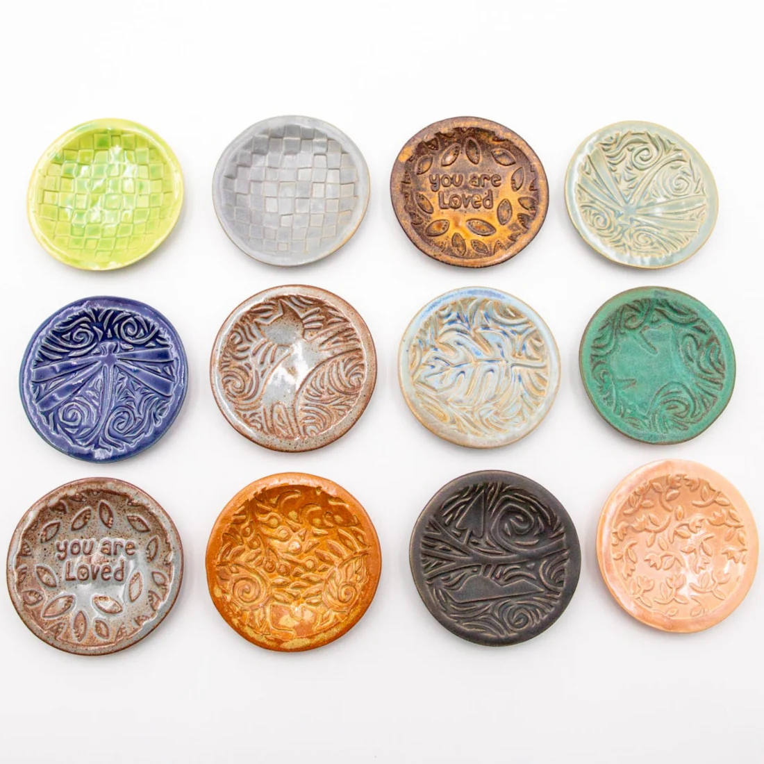 Clay Trinket Dish-Assorted Colors and Designs - Image 3